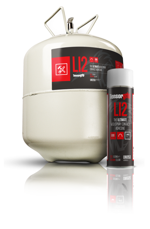 Tensorgrip L12 - The Ultimate Web Spray Contact Adhesive
